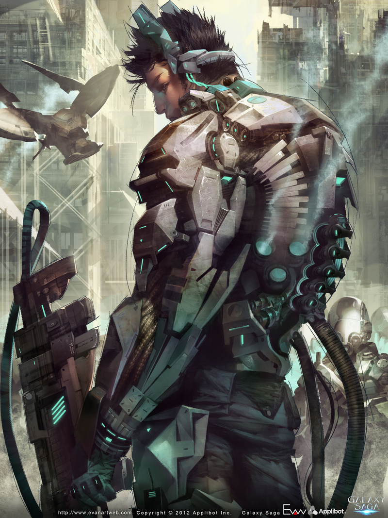 Illustration for article titled Robot Angels, Dragons, Starships & Bikes